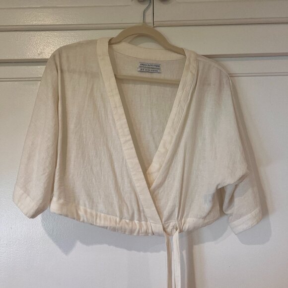 Urban Outfitters Linen Top - Picture 1 of 2